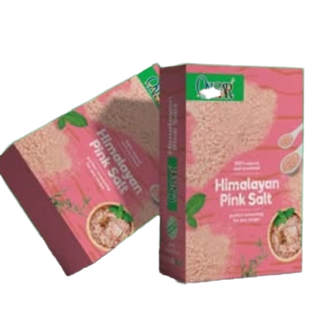 Qaisar Himalayan Pink Salt 500g — Box