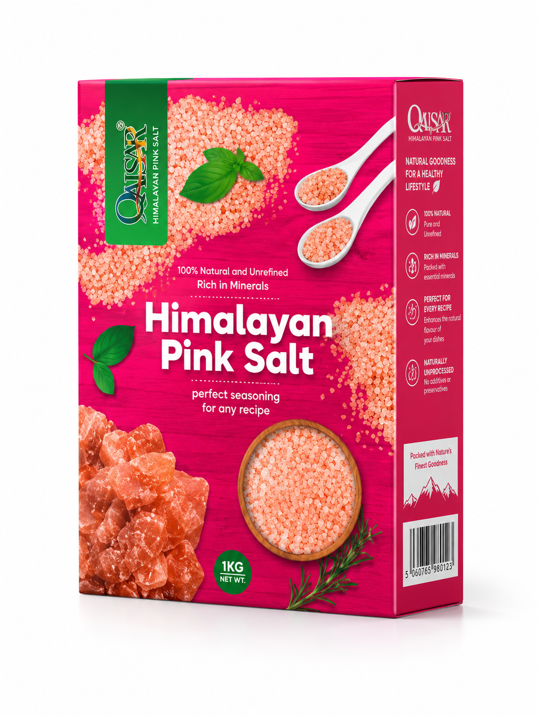 Qaisar Himalayan Pink Salt 1kg