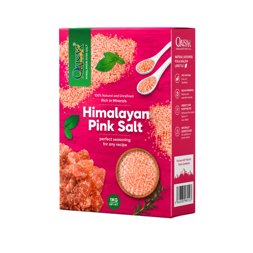 Qaisar Himalayan Pink Salt 1kg